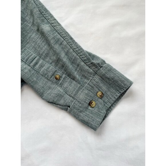 Alesbury Men’s Button Up Shirt Blue Green 2 XL‎ - Picture 5 of 8